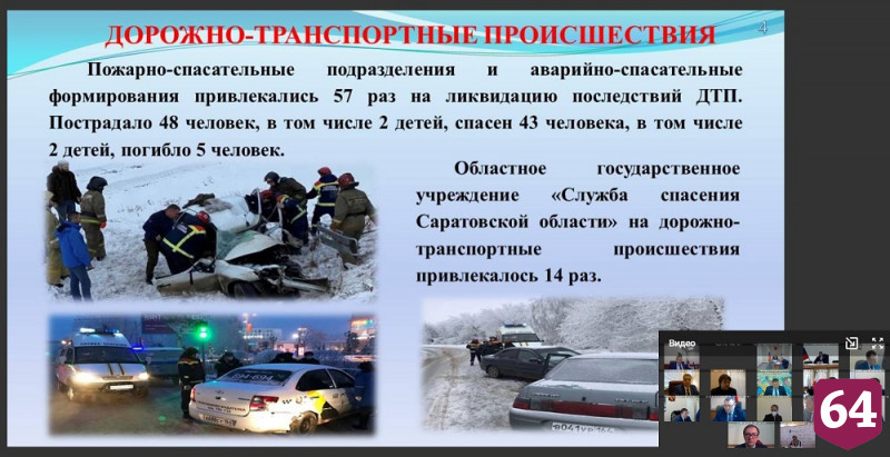В Саратове подвели итоги праздничных выходных 