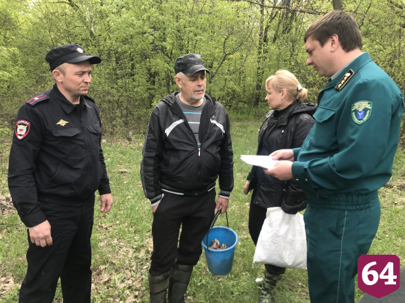 Саратовские грибники выступили в поддержку противопожарных  рейдов 