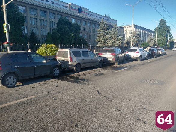 На Московской произошло массовое ДТП