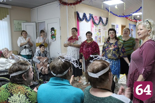 В Энгельсском доме-интернате проходит декада праздничных новогодних мероприятий