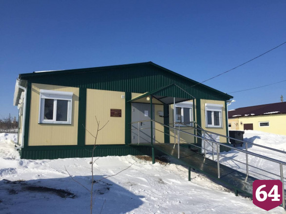 В новом ФАПе под Саратовом открыли пункт вакцинации против COVID-19