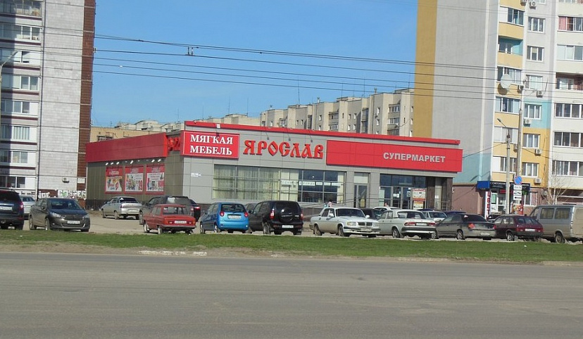 Под Саратовом горел магазин «Ярослав» 