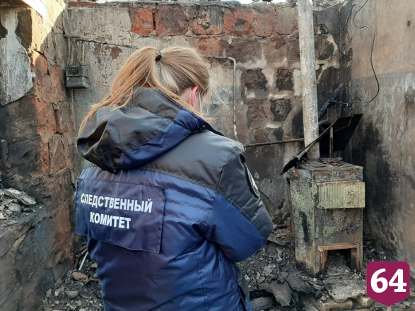 Под Саратовом в сгоревшей квартире нашли труп мужчины