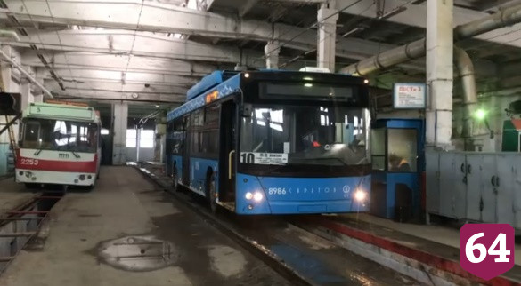 В депо «Саратовгорэлектротранса» ремонтируют раздевалки и душевые