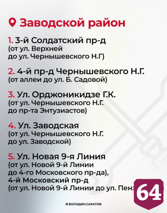 В Саратове продолжится полномасштабный ремонт тротуаров