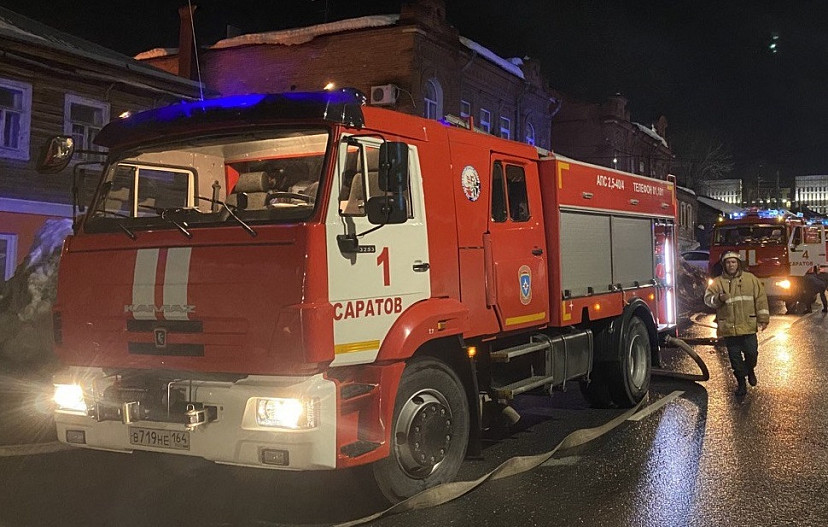 В новогоднюю ночь 5 раз горели мусорные площадки Саратова