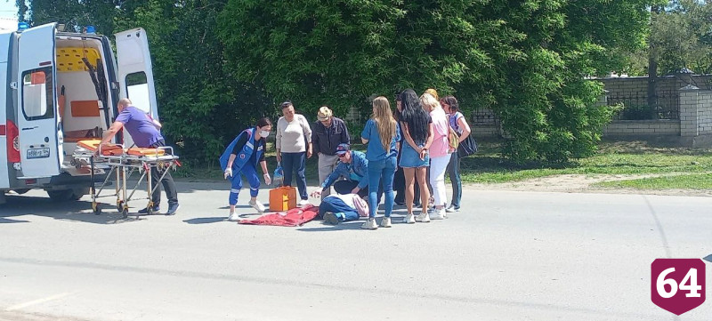 На Волжской иномарка сбила пенсионерку