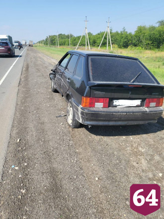 Три человека покалечились в массовом ДТП под Саратовом