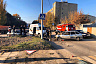 Водитель «Лады» врезался в столб и пытался сбежать с места аварии