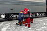 В Саратове прохожий упал с моста на поезд и загорелся