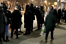 Жители Солнечного провели вечер в огромной очереди на маршрутку
