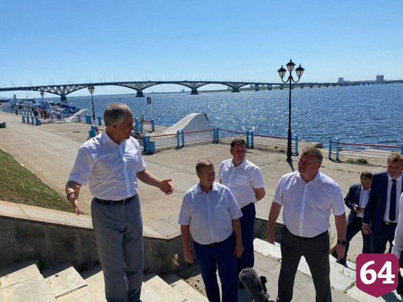 В Волжском районе на набережной построят пляж