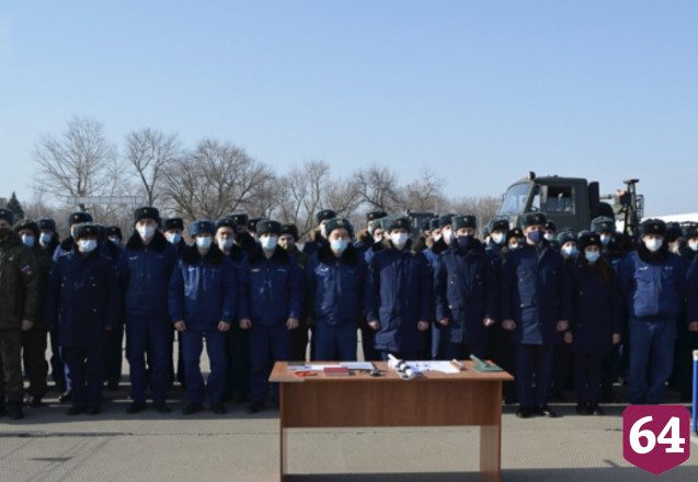 Саратовских летчиков учили оказывать помощь раненым
