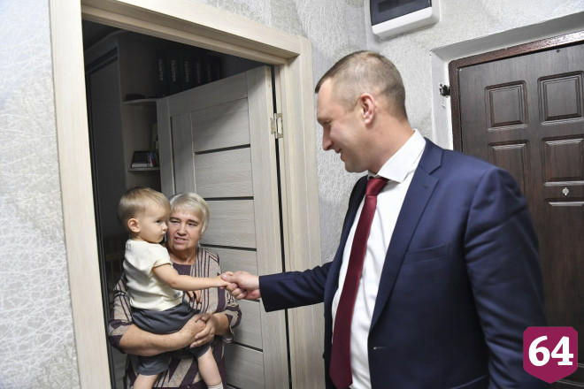 Саратовский губернатор помог семье мобилизованного