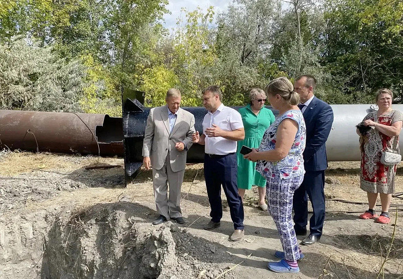 В саратовском селе появилась водонапорная башня 