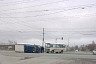 На перекрестке от удара автобуса перевернулась «Газель» 