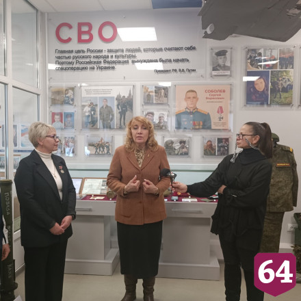 В Инженерном лицее Саратова открыли музей героя спецоперации 