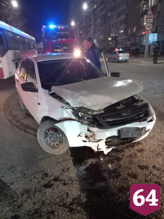 На Энтузиастов не разъехались «Гранта» и «Шевроле» 