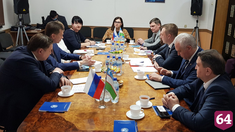 Ректоры СГЮА и Ташкентского государственного юридического университета провели деловую встречу