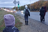 Жители Саратова ждут автобусы под открытым небом в дождь и снег