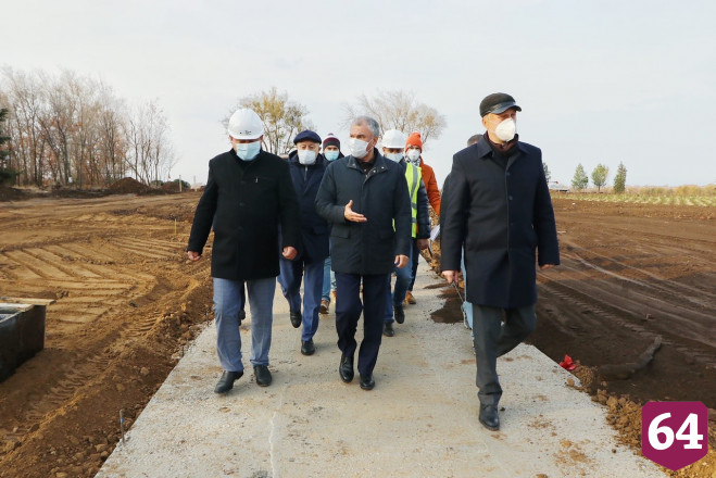 Вячеслав Володин побывал на стройплощадке Парка покорителей космоса