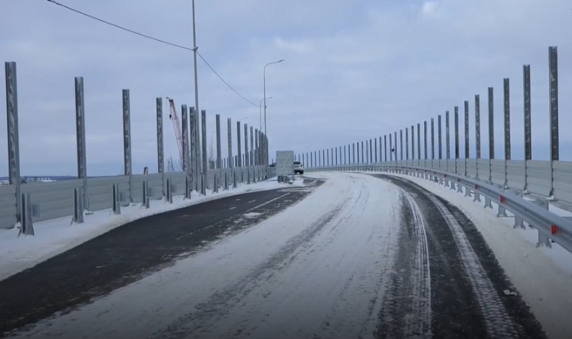 Под Саратовом открывается новый путепровод  