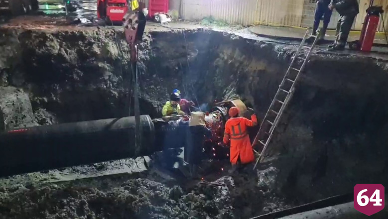 В Саратове на линиях скоростного трамвая заменили водопровод