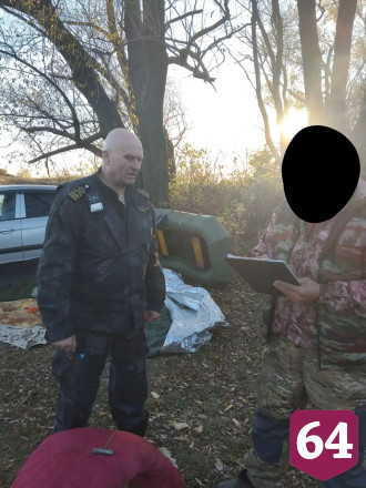 В Саратовской области у рыбаков изъяли 190 кг улова и более километра сетей