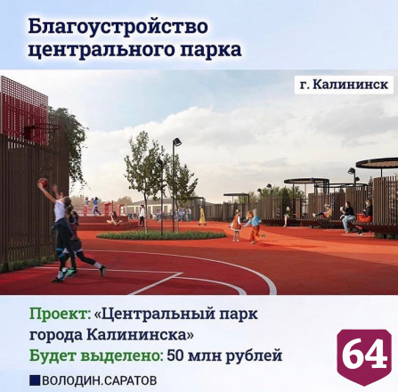 Обнародованы концепции благоустройства малых городов Саратовской области