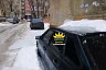 В Саратове лед с крыши раздавил легковушку