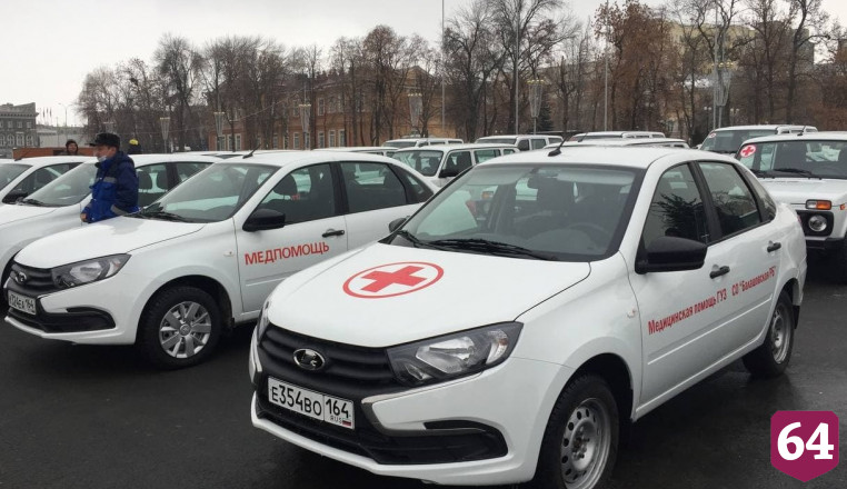 Медики Саратовской области получили 26 новых автомобилей 