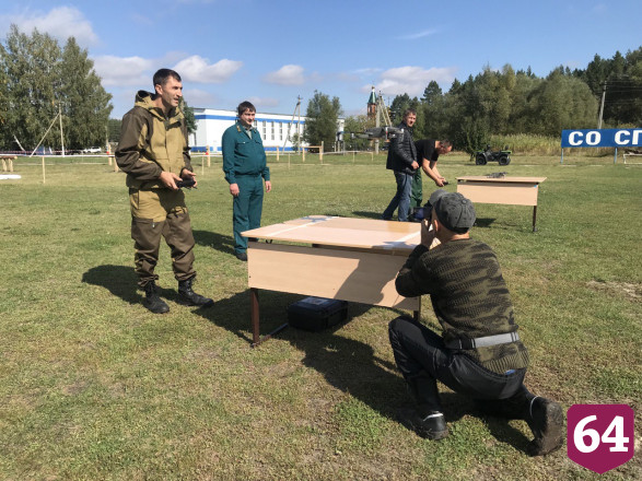 Победителям турнира лесных пожарных вручили кусторез 