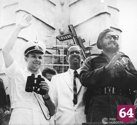 Появились уникальные архивные фотографии Юрия Гагарина