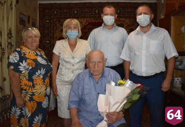 В Саратовской области чествовали ветерана из последнего военного призыва