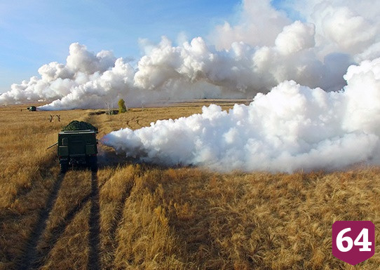 Военные проводят в Саратовской области масштабные учения