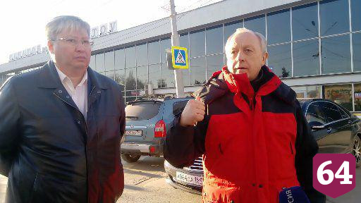 Радаев потребовал «максимально быстро» создать парковку у саратовского вокзала 