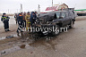 Под Саратовом иномарка протаранила фургон с газировкой