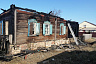 На веранде дома после пожара нашли обгоревшее тело мужчины 