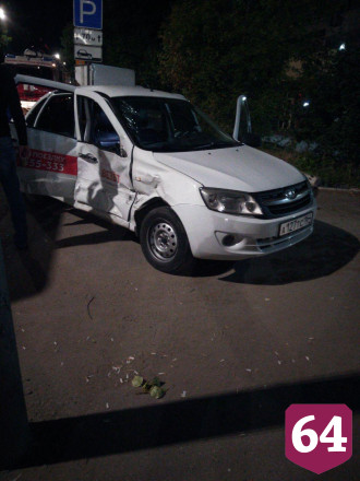 В аварии на Чернышевского травмировались 2 человека