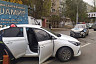 В центре Саратова столкнулись иномарка и машина ДПС