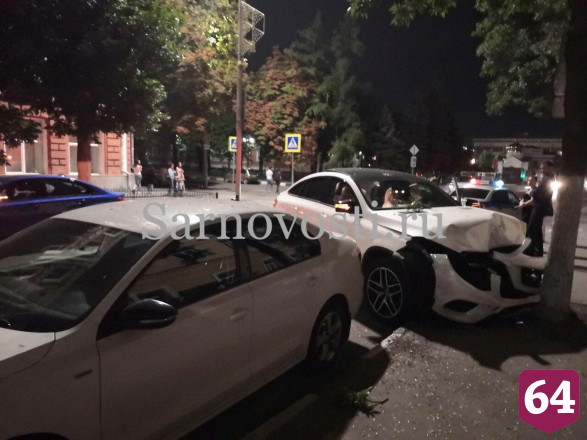 В столкновении иномарок на Радищева травмы получили 4 женщины