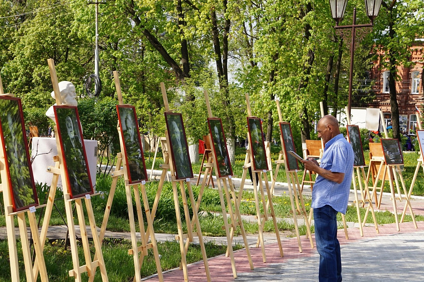 В саратовском парке откроют фотовыставку портретов ветеранов