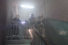 Два человека отравились на пожаре в центре Саратова