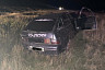 Пьяный водитель без прав опрокинул автомобиль в кювет