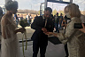 В Парке покорителей космоса прошло первое бракосочетание