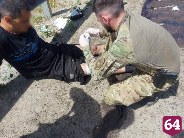 Бойцы «Грома» помогли пострадавшим в ДТП под Саратовом