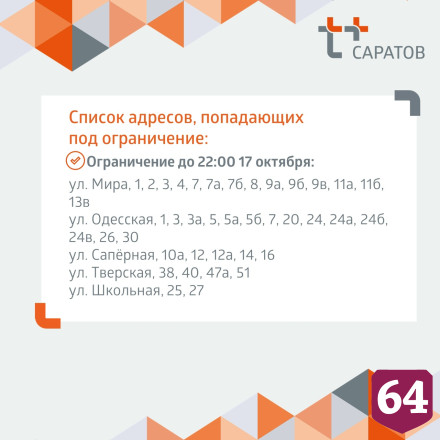 В дома саратовцев ограничили подачу горячей и холодной воды 