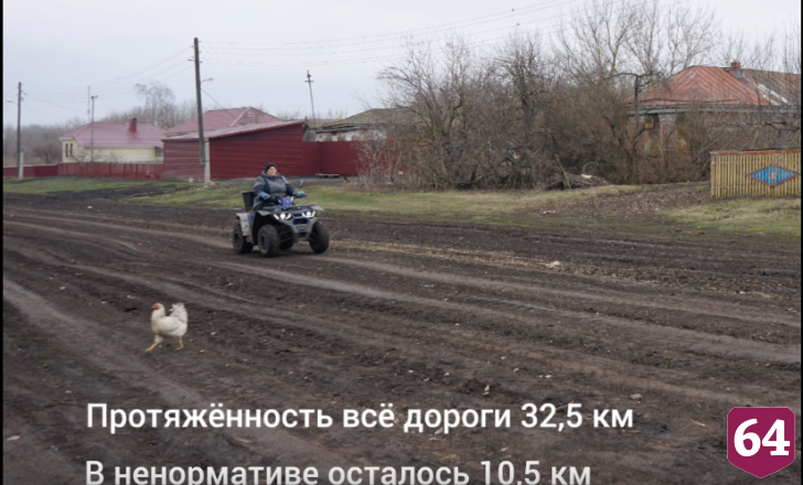 Под Саратовом отремонтируют дорогу к школе с 21 учеником
