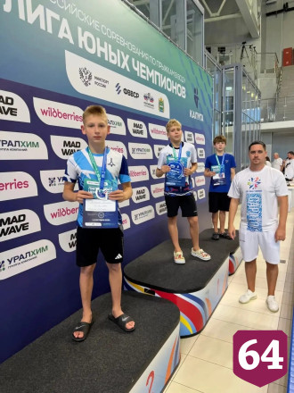 Саратовские прыгуны в воду завоевали медали «Лиги юных чемпионов» 