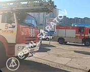 В Саратове пожарные выезжали на вызов в торговый центр